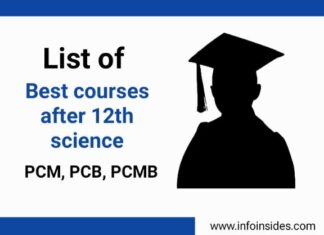 List Of Best Courses After 12th Science PCM And Biology