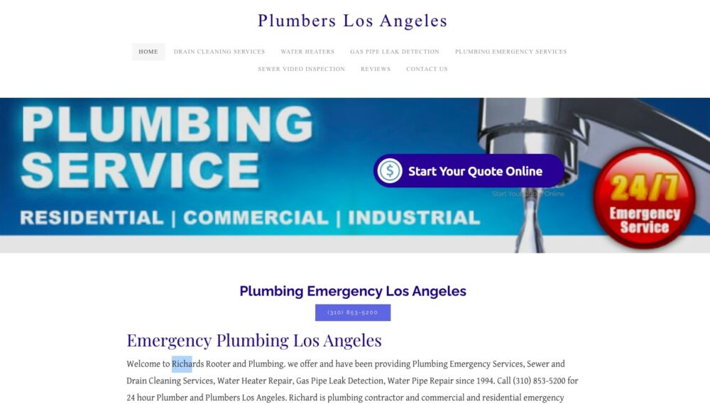 Richards Rooter and Plumbing